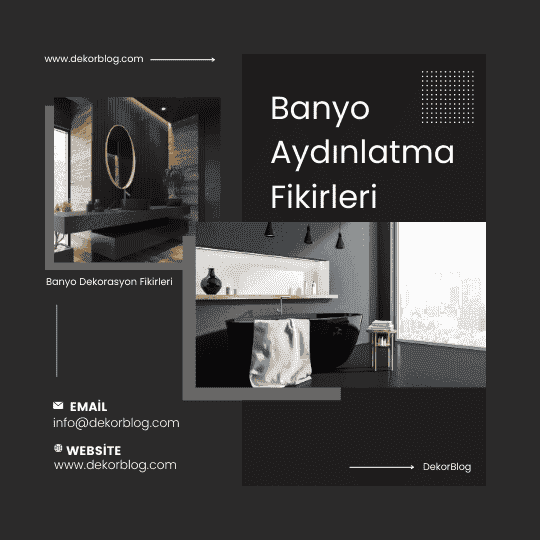 Banyo Aydınlatma Fikirleri