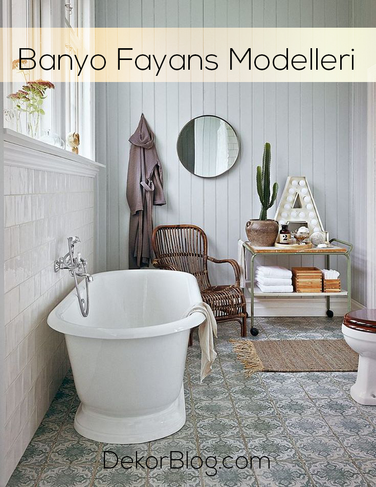Banyo Fayans Dekorasyon Modelleri
