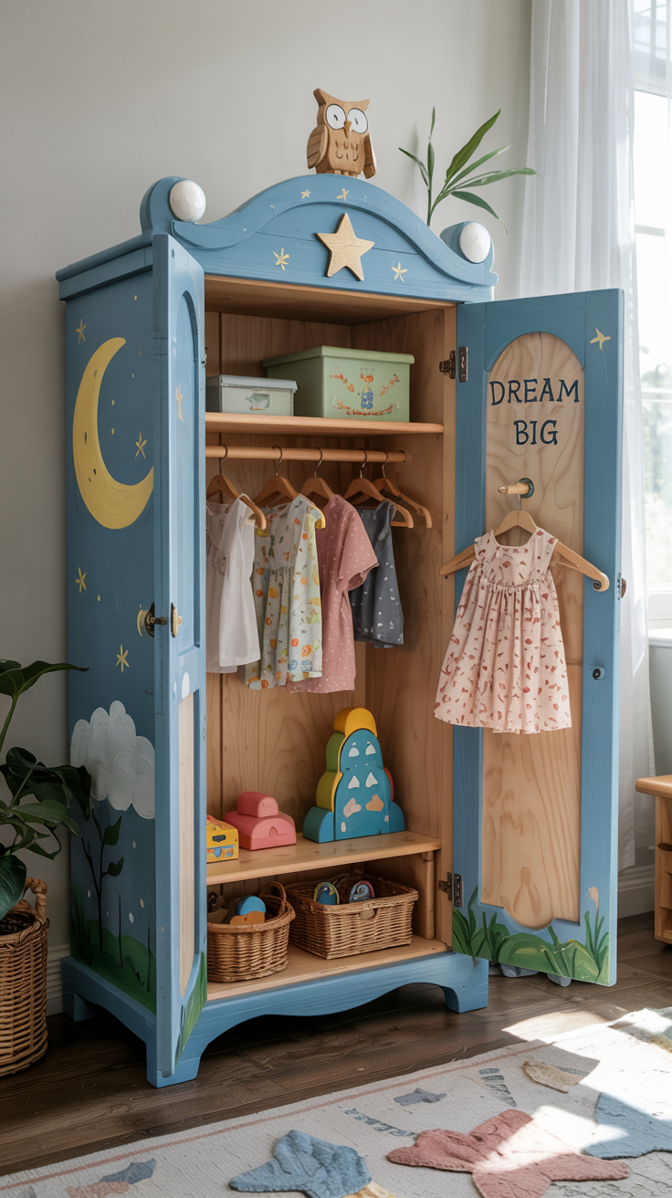 Boys Children's Room Wardrobe
