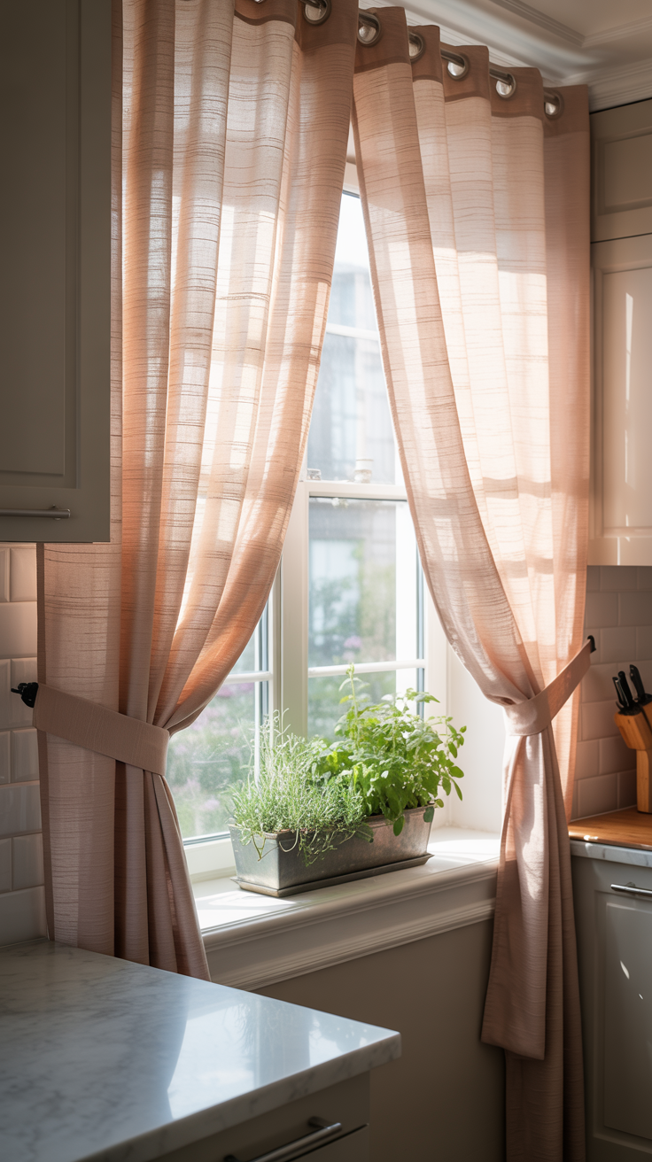 Zebra Kitchen Curtain