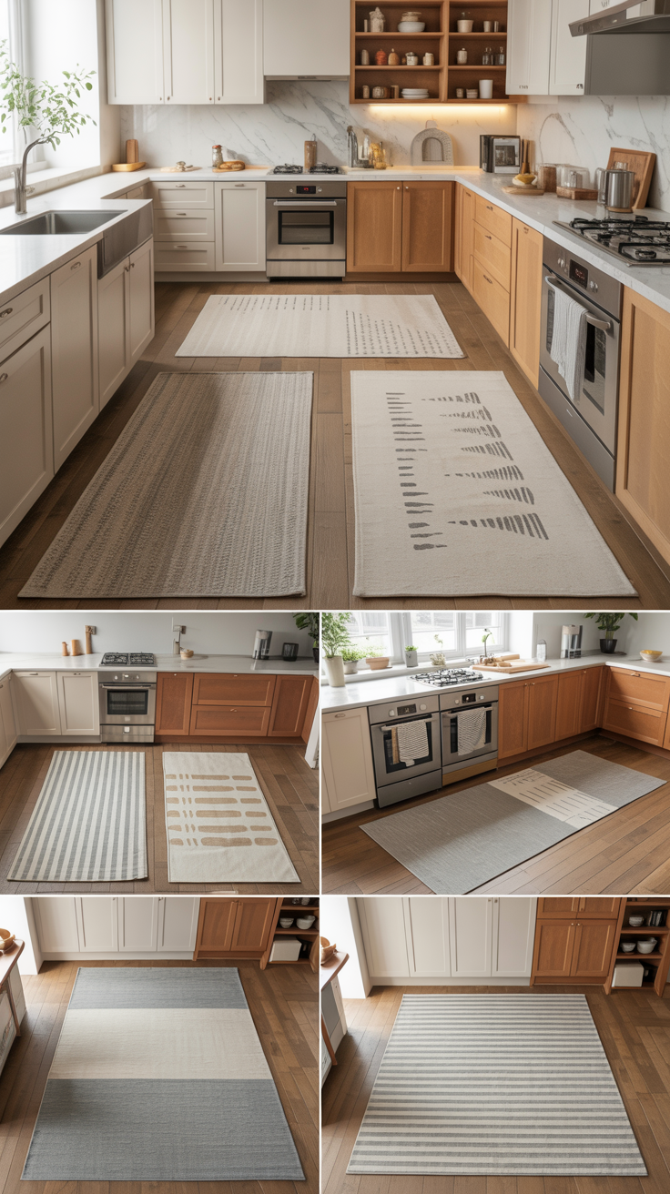 Modern Kitchen Rug Models