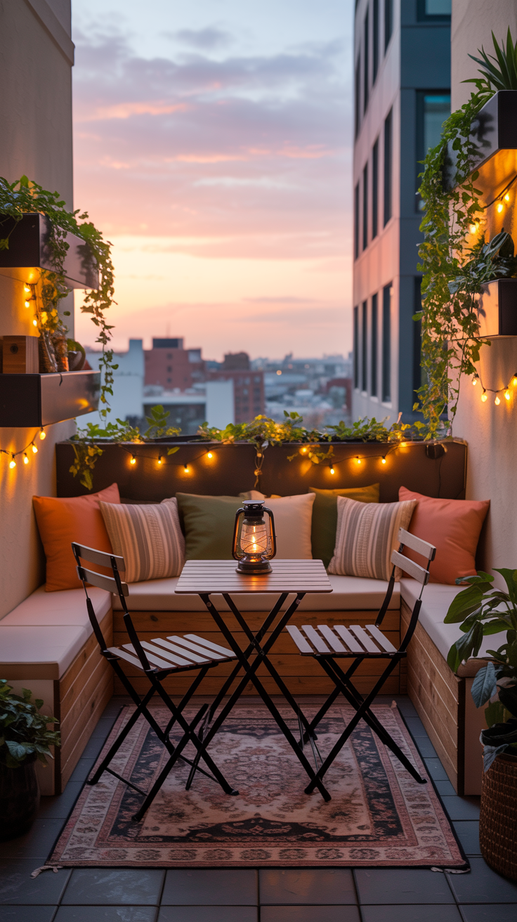 Small Balcony Decoration