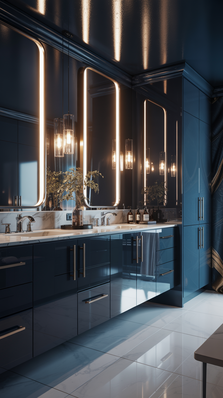 Bathroom Cabinet Rustic Country