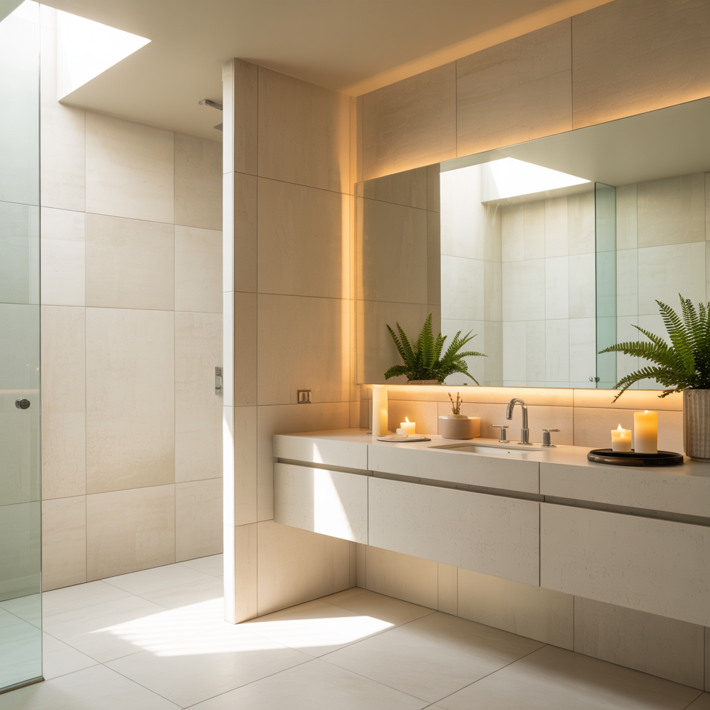Bathroom Tile and Decoration Models