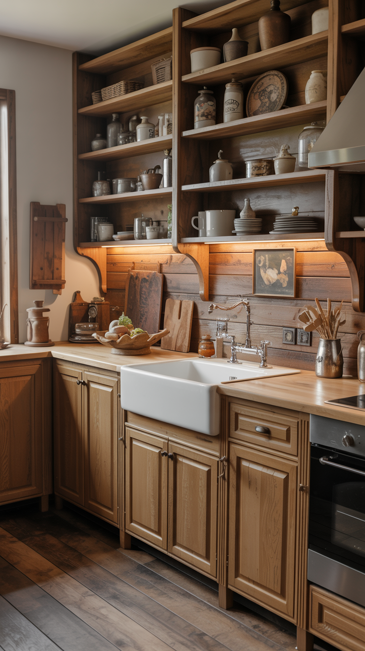 Country-Style Kitchen Decoration