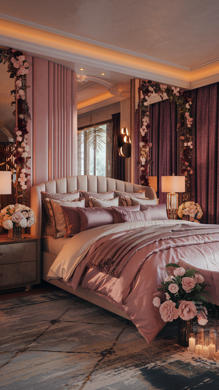Cute Romantic Bedroom Decoration