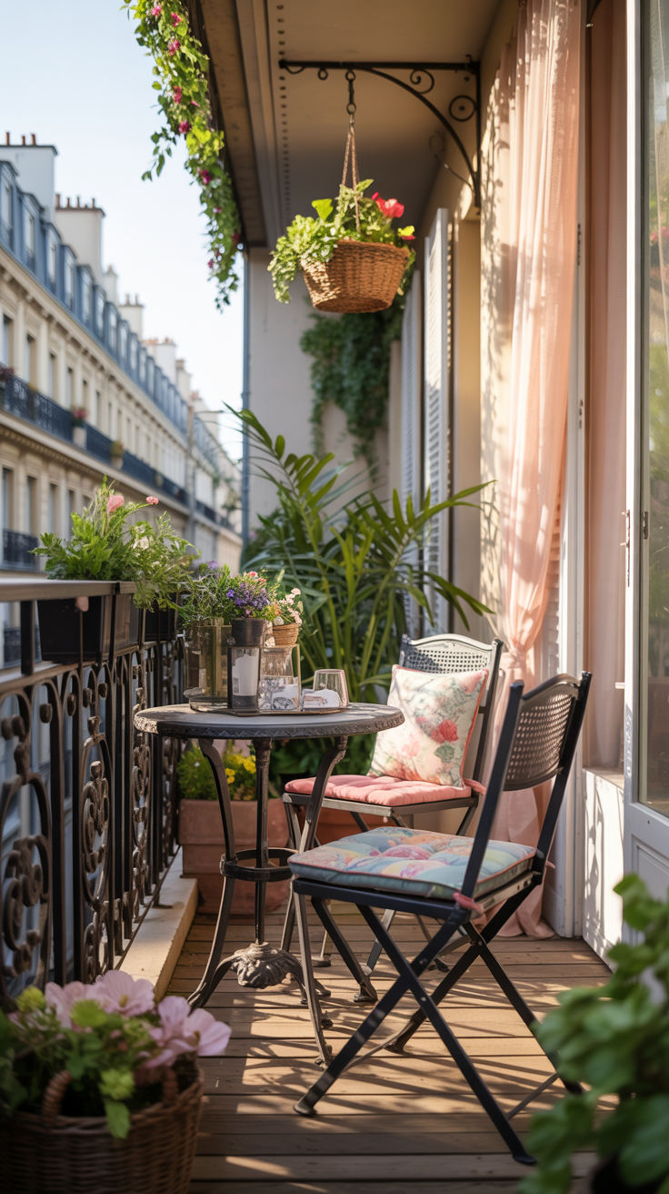 French Balcony Decoration