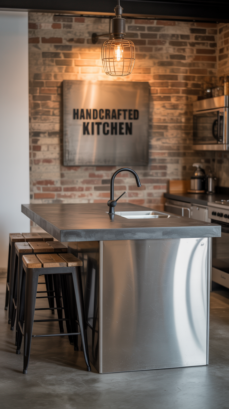 Industrial Style Kitchen Decor