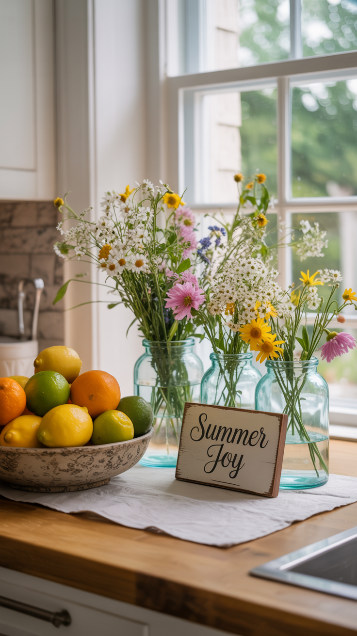 Summer Style Kitchen Decor