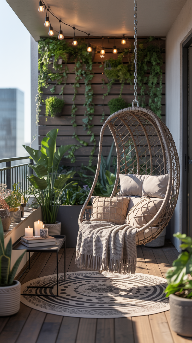 Swing Balcony Decoration