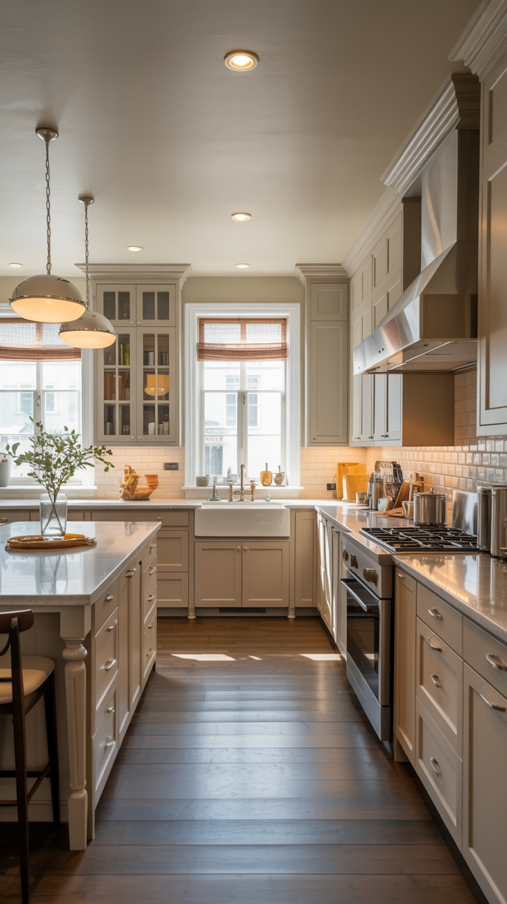 Transitional Kitchen Decoration